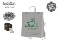 BUSTE IN CARTA KRAFT GRIGIO